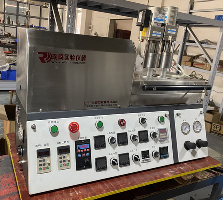 comprar material de polímero de alta temperatura del extrusor micro del laboratorio del tornillo del gemelo 15-18g online manufacture