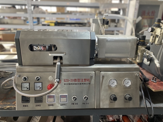 comprar Muestra material de Plymer de la tira de Mini Injection Molding Machines For del laboratorio online manufacture