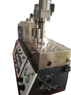 Extrusor de tornillo gemelo cónico de mezcla del extrusor del laboratorio plástico abrasivo viscoso
