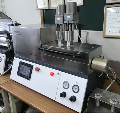 Tornillo de mezcla del diámetro 53m m del extrusor del laboratorio de la termoplástica 2.2KW